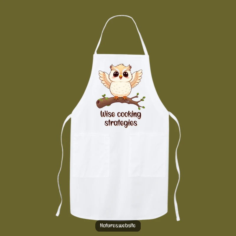 Funny Owl Chick Apron: Flappy Chef - A Hilarious Kitchen Gift