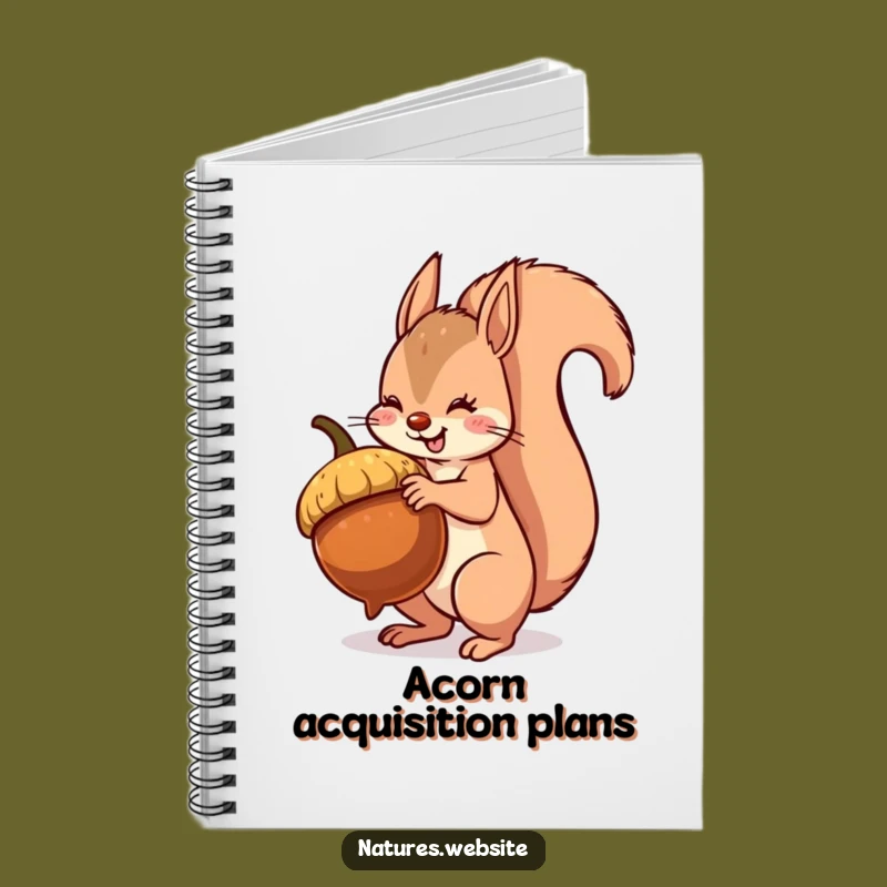 Funny Squirrel Notebook: Acorn Notes - A Hilarious & Practical Gift