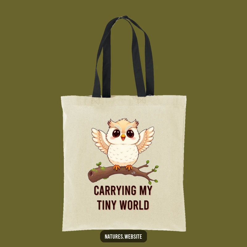 Funny Owl Chick Tote Bag: Flappy Fun - A Hilarious & Practical Gift